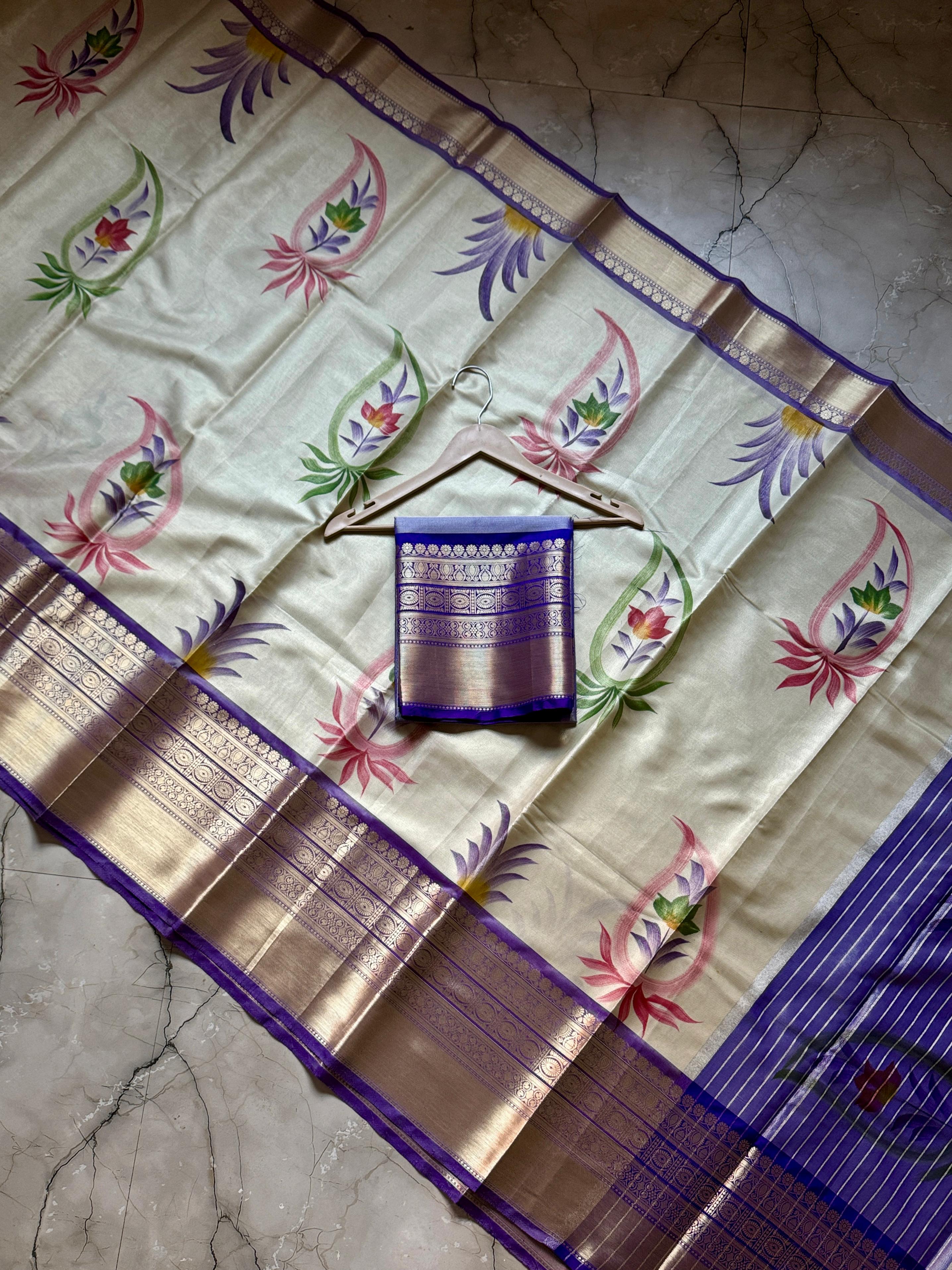 KANCHI tissue saree