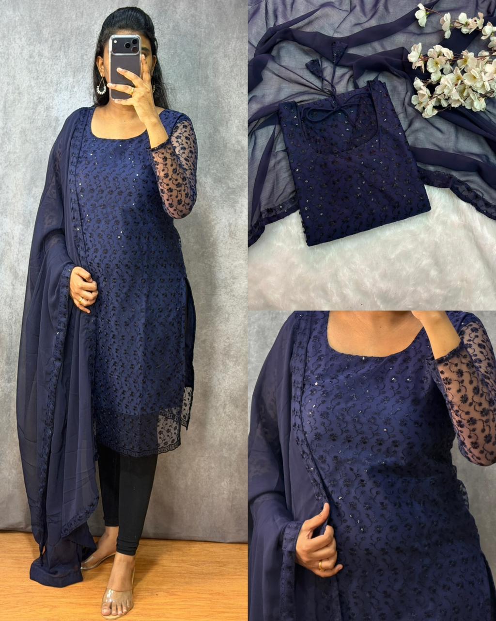 Chikankari Kurti