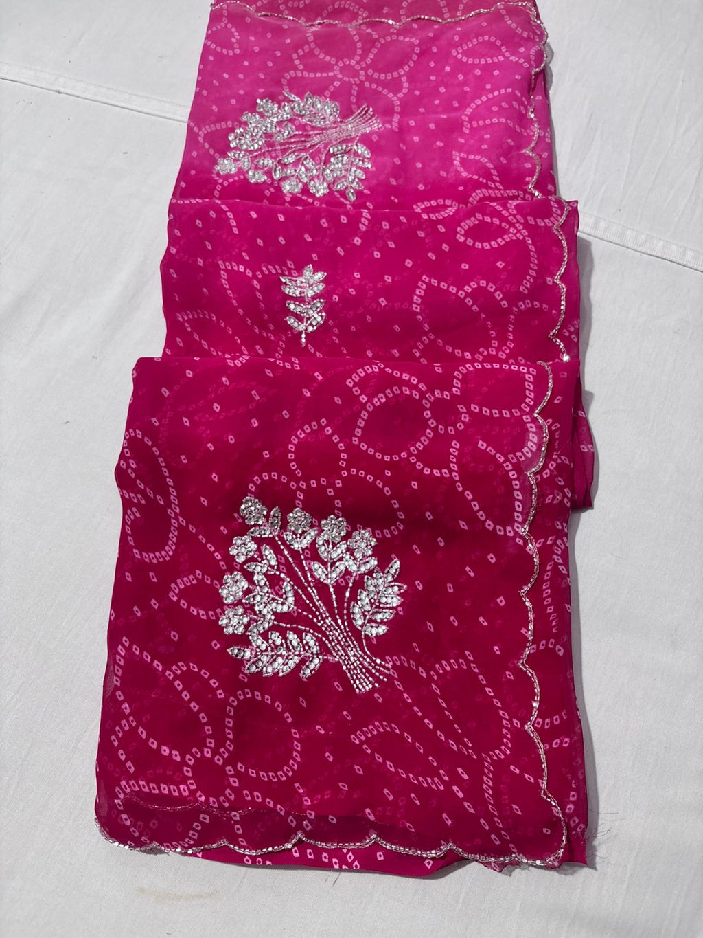 Royal georgette fabric saree