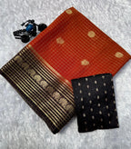 Handloom kanjivaram weaving saree