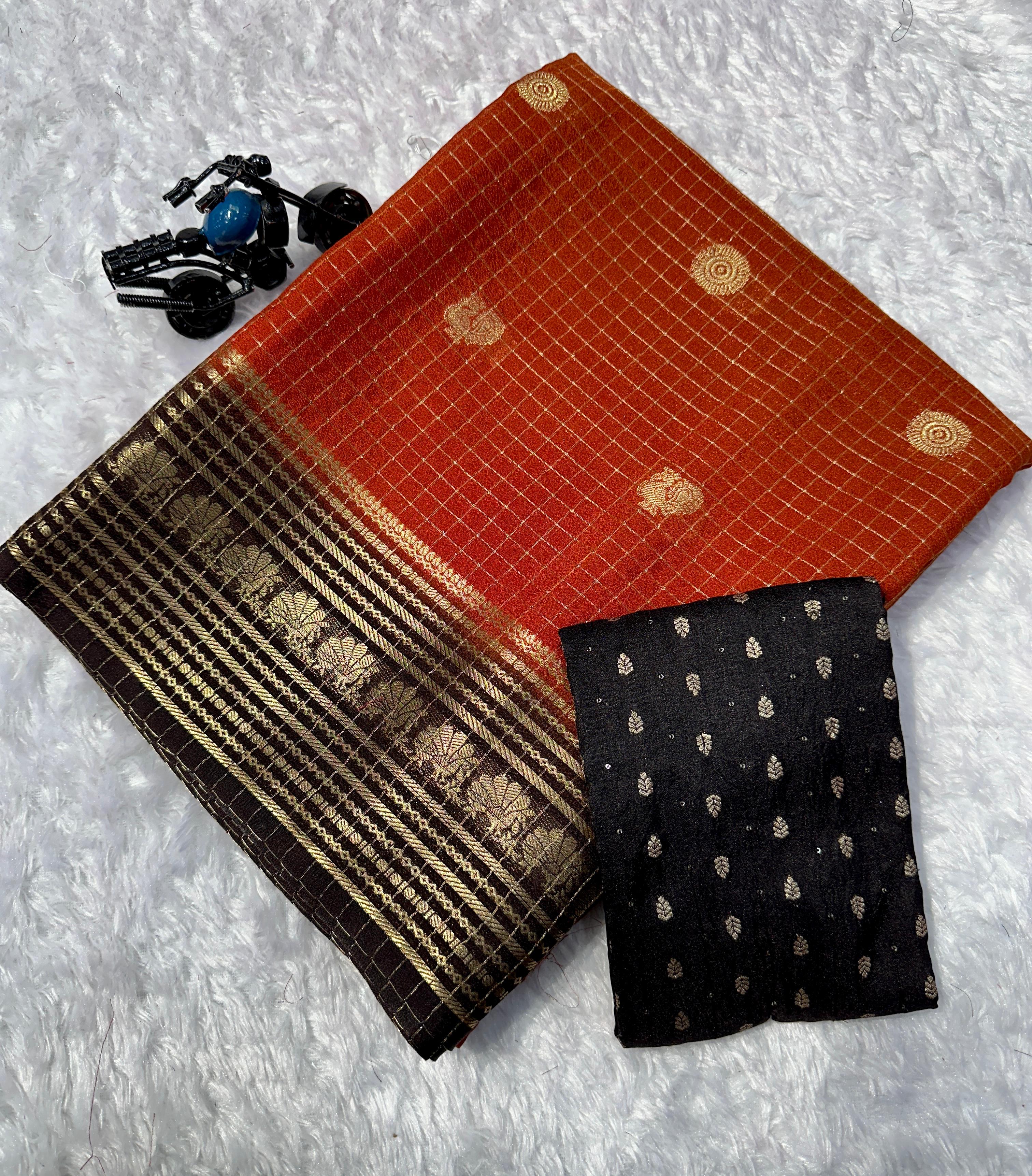 Handloom kanjivaram weaving saree
