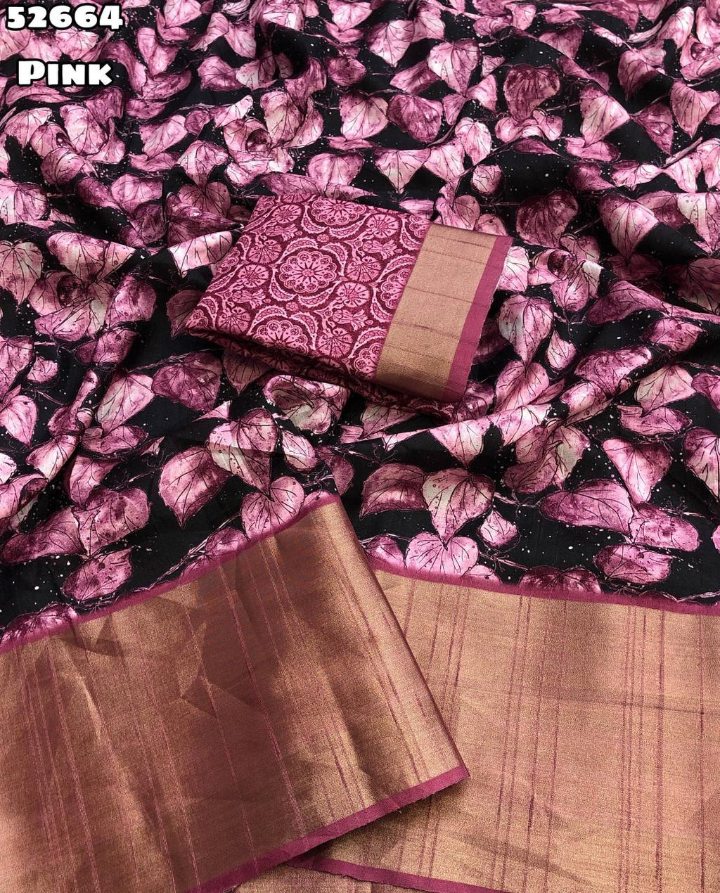 Tussar silk saree