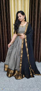 Cotton lehanga mag100