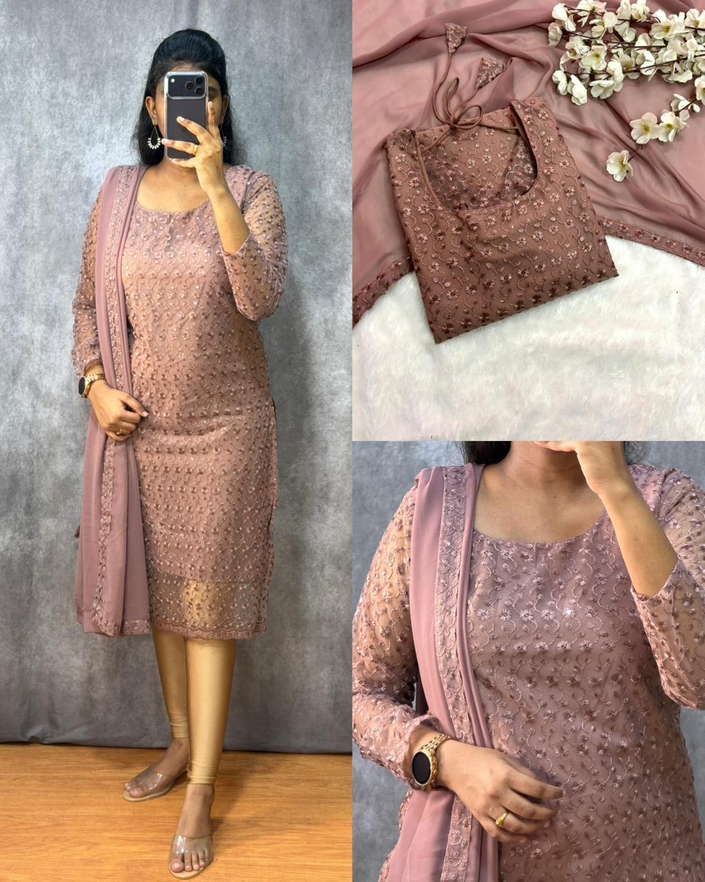 Chikankari Kurti