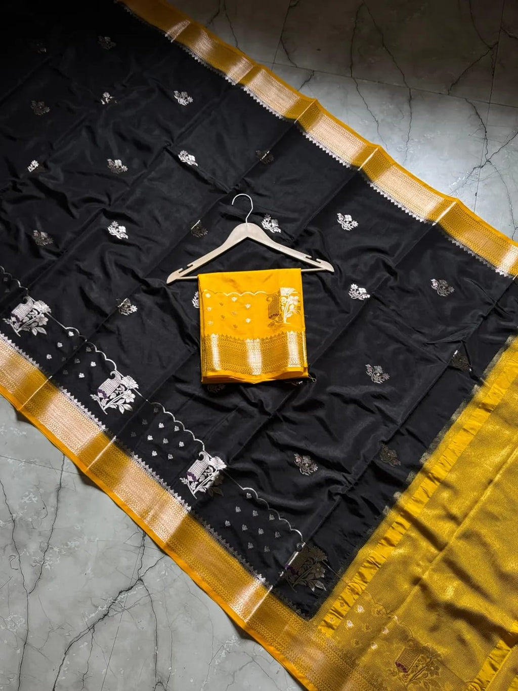 Banarasi semi katan silk