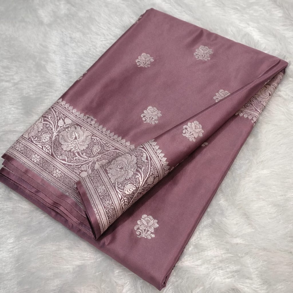 KATAN MASHRU SILK SAREE