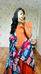 Kalamkari fusion