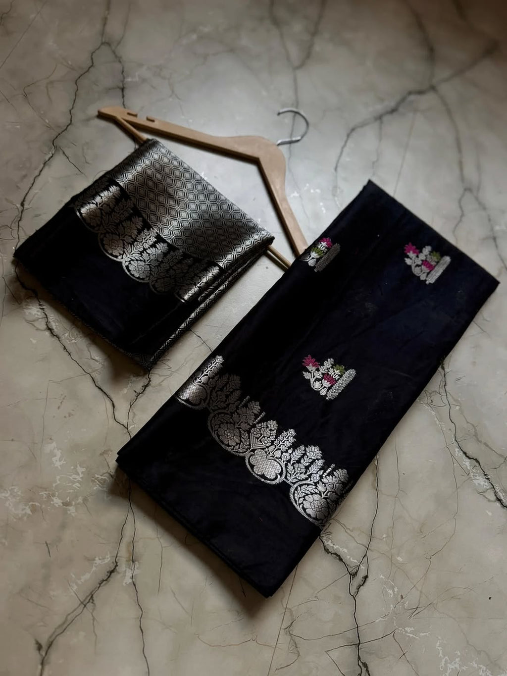 Banarasi Raw Mango silk febric