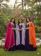 Anarkali with Dupatta