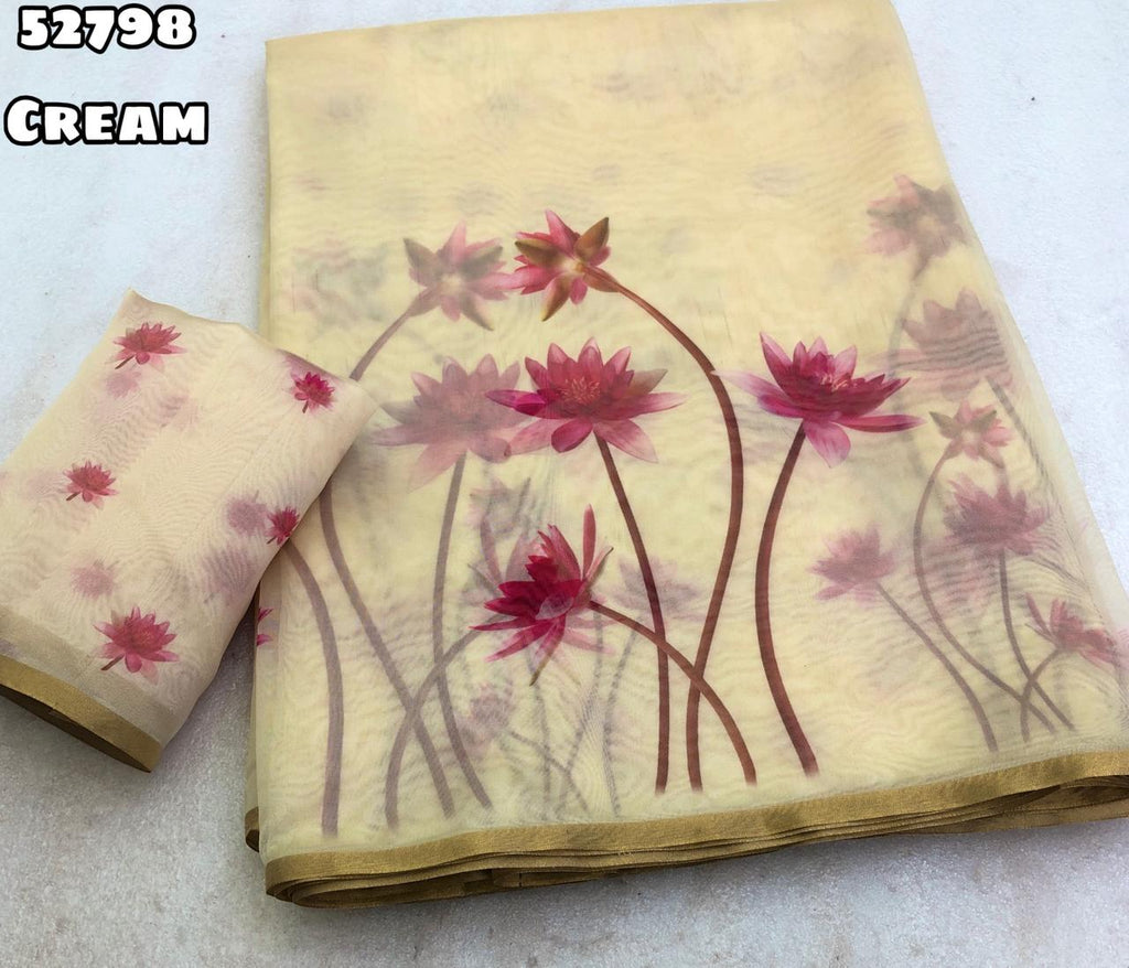 Oranza floral saree