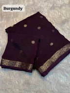 viscose weaving jacquard saree