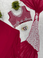 1 minute saree  min100