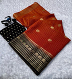 Handloom kanjivaram weaving saree