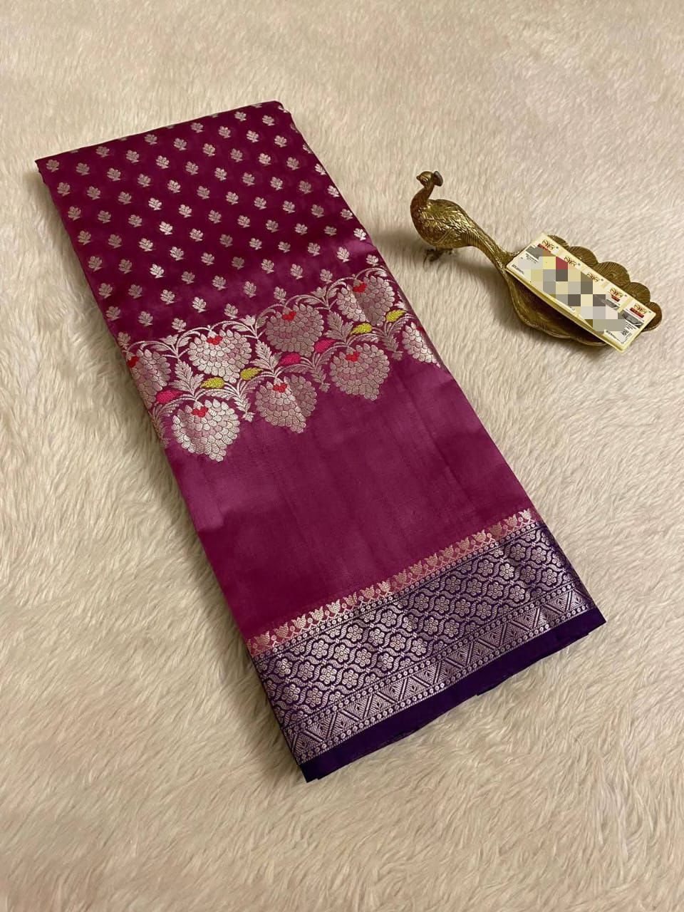 Handloom katan silk Saree