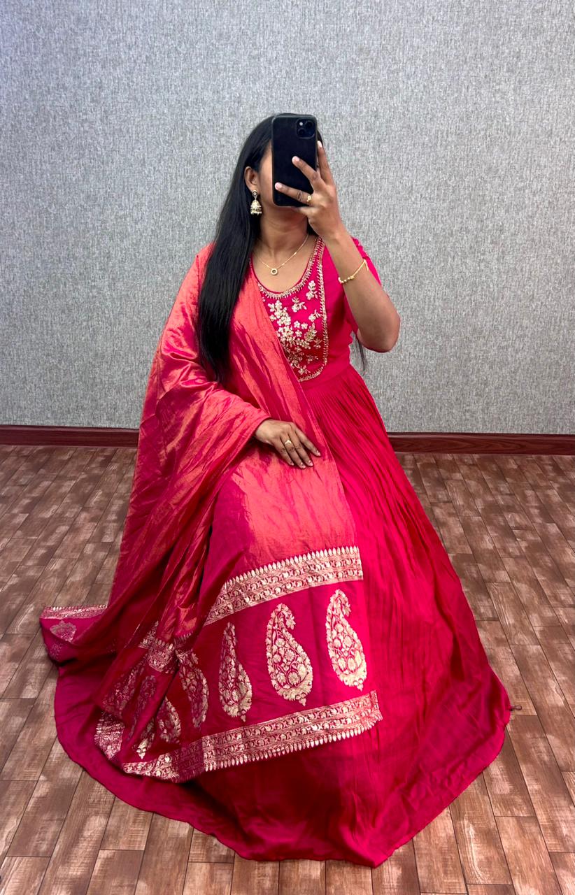 Vichitra silk